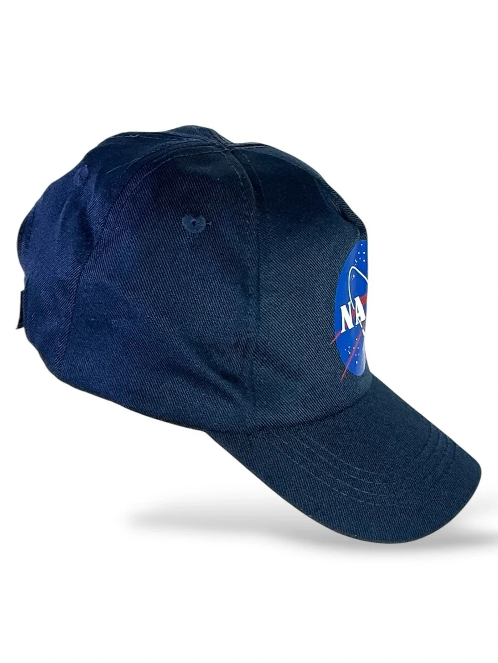 NASA Baseball Cap Hat Adjustable Unisex Men Adult One Size Navy Blue